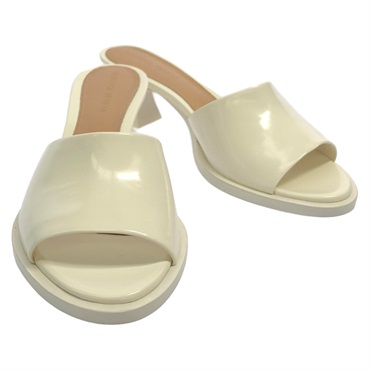 BOTTEGA VENETA Mules Sandals 787037V4BO0901336 leather White NEW Women #36
