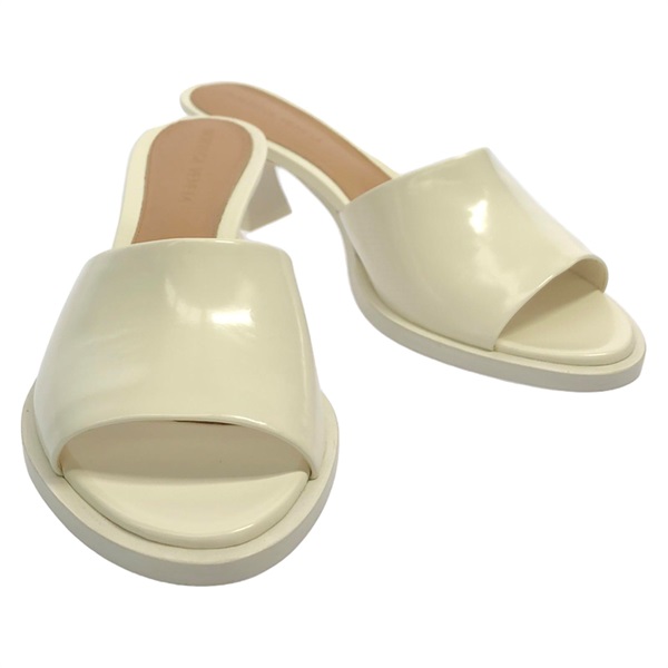 BOTTEGA VENETA Mules Sandals 787037V4BO0901336 leather White NEW Women #36