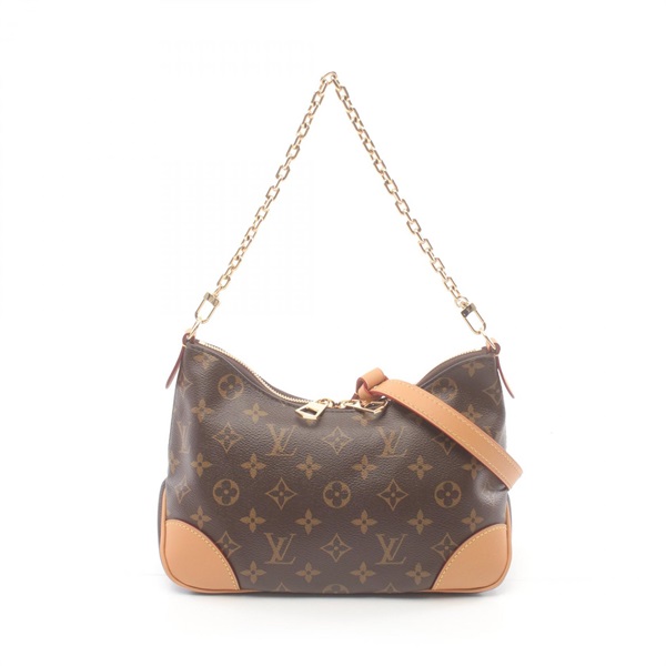 LOUIS VUITTON Boulogne NM 2way Handbag M45832 Monogram Brown Used Women LV