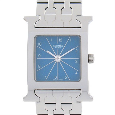 HERMES H Wrist Watch HH1.210 Quartz Stainless Steel Used