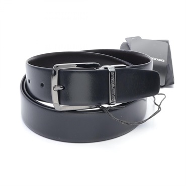 Emporio Armani belt Y4S576 leather Black NEW mens