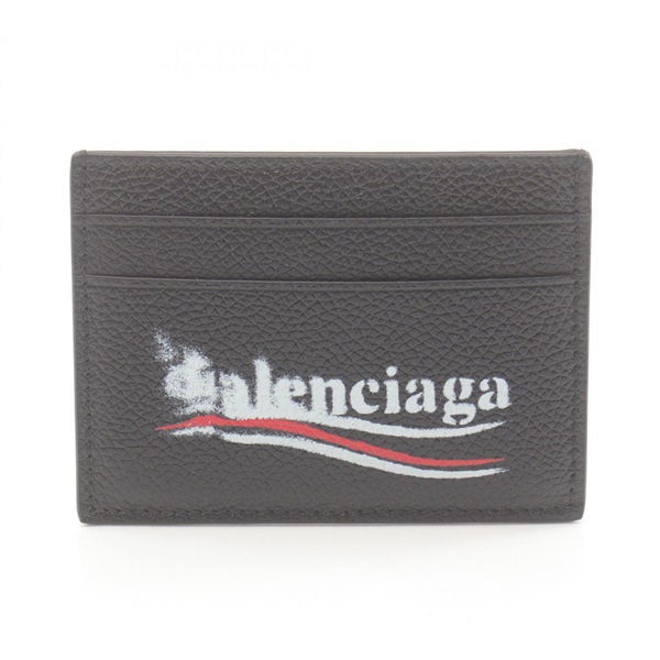 BALENCIAGA Card Holder 5943092AA3B1000 leather Black NEW unisex