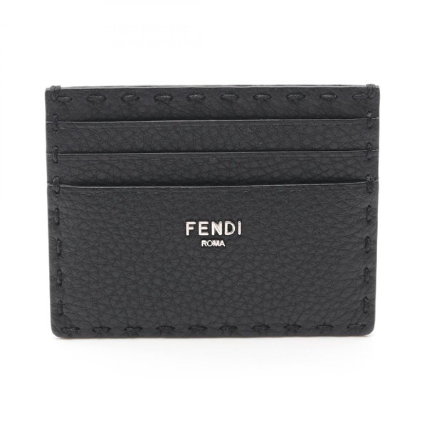 FENDI Celeria Card Holder 7M0164AP3BF0GXN leather Black NEW unisex