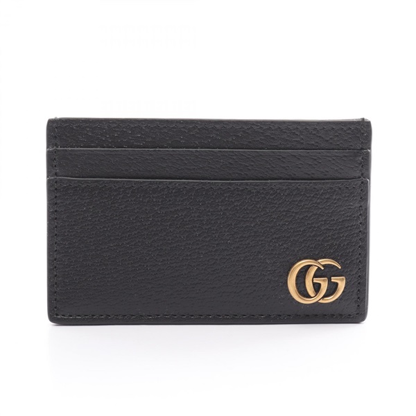 GUCCI GG Marmont Card Case 657588DJ20T1000 leather Black NEW mens