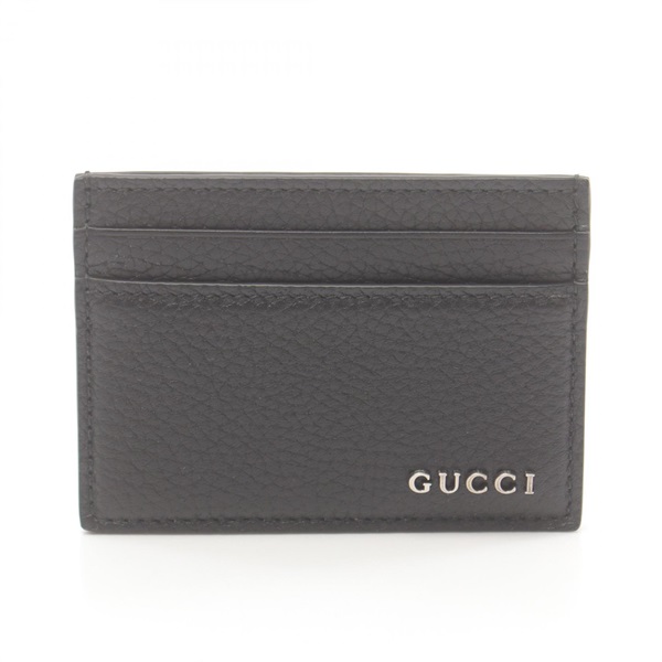 GUCCI Card Case 771157AABXM1000 leather Black NEW mens