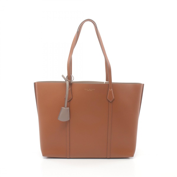 Tory Burch Perry Triple Compartment Tote Bag 81932905 leather Brown NEW Women