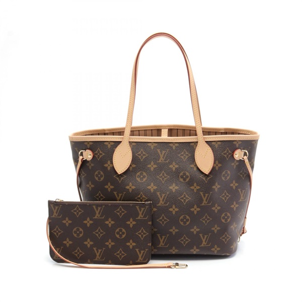 LOUIS VUITTON Neverfull PM Tote Bag M46979 Monogram canvas Brown Used Women LV