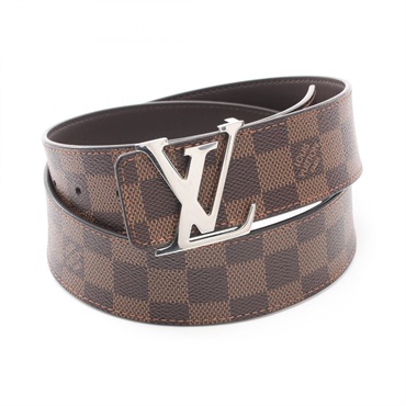 LOUIS VUITTON LV Initial 40MM Reversible Ceinture belt M0212 Damier Used mens