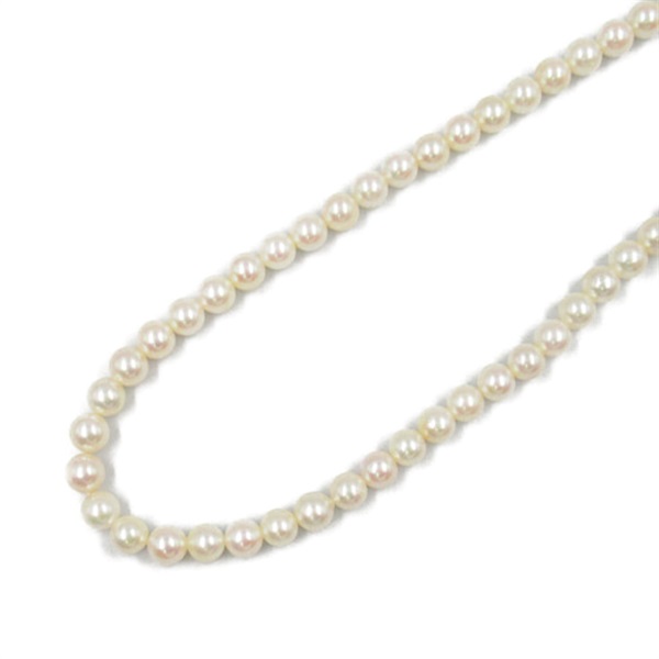 JEWELRY Akoya Pearl Necklace Silver925 White Used