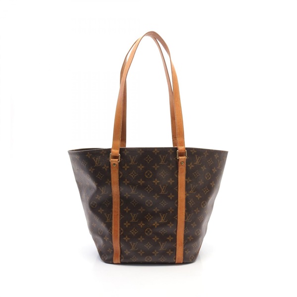 LOUIS VUITTON Sac Shopping Tote shoulder Bag M51108 Monogram PVC canvas Used LV