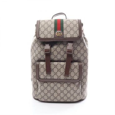 GUCCI Ophidia GG Supreme Rucksack Backpack day bag 792114FADMF9794 canvas beige