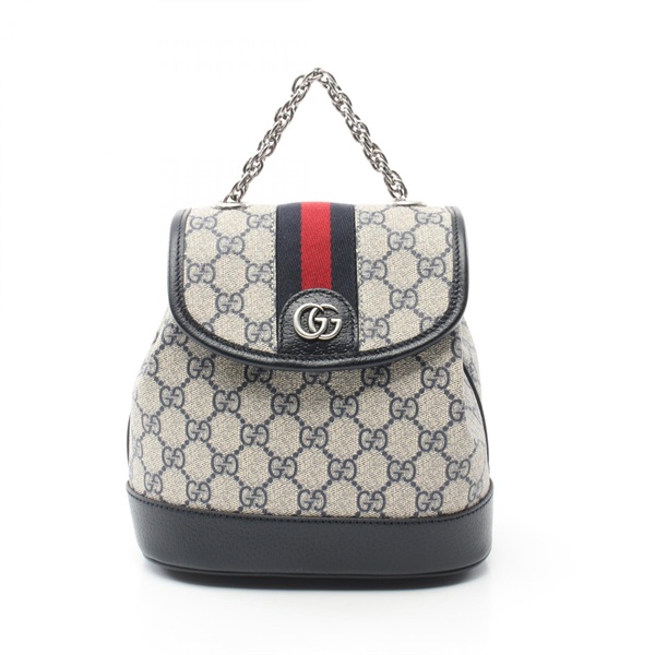 GUCCI Offdia Mini GG Supreme daybag Backpack 79522196IWN4076 canvas leather