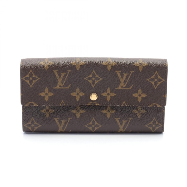 LOUIS VUITTON Portefeuille Sarah Bifold long wallet M61734 Monogram leather