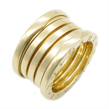 BVLGARI B-zero 1 5 band Ring 18KYG Yellow Gold Used unisex US size 6.5 #53