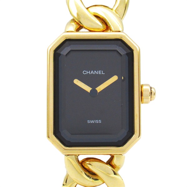 CHANEL Premiere M Wrist Watch H0003 Quartz K18 Yellow Gold Used Women