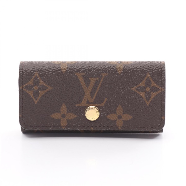 LOUIS VUITTON Multicles 4 key holder case M69517 Monogram canvas Brown