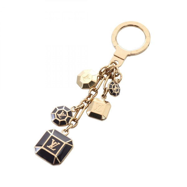 LOUIS VUITTON Porte Cle Cabochon key ring holder charmsM66001 GHW amarante