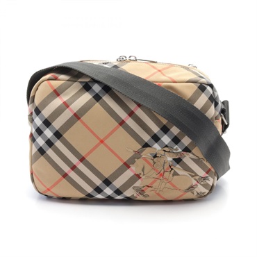 BURBERRY Shoulder Bag 8091320 canvas Beige Multicolor NEW Women