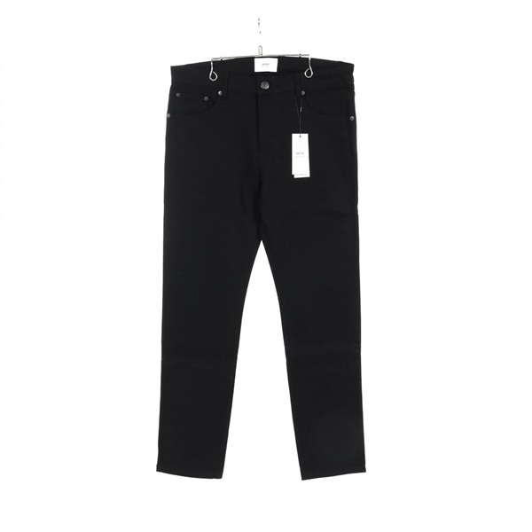 AMI Denim pants Jeans HTR600.62000133 cotton Black NEW mens #33