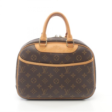 LOUIS VUITTON Trouville Hand Boston bag M42228 Monogram canvas leather Used LV