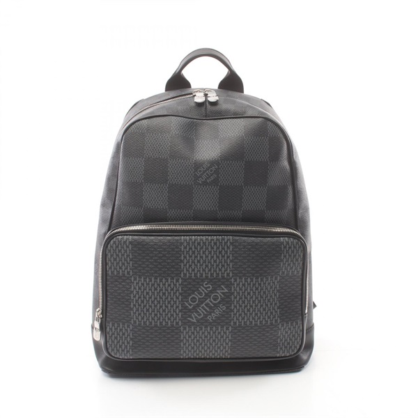 LOUIS VUITTON Campus Rucksack Backpack N50009 Damier graphite canvas Black used