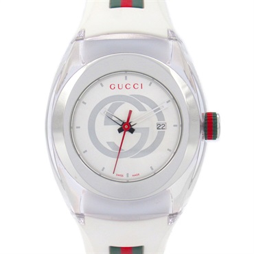 GUCCI SYNC Wrist Watch 137.3/YA137302 Quartz Stainless Steel Rubber Used Women