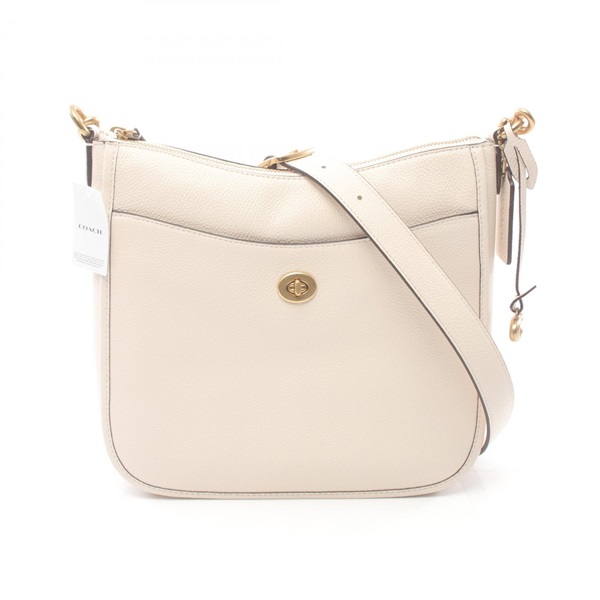 COACH CHAISE Shoulder crossbody Bag C8483B4 leather White