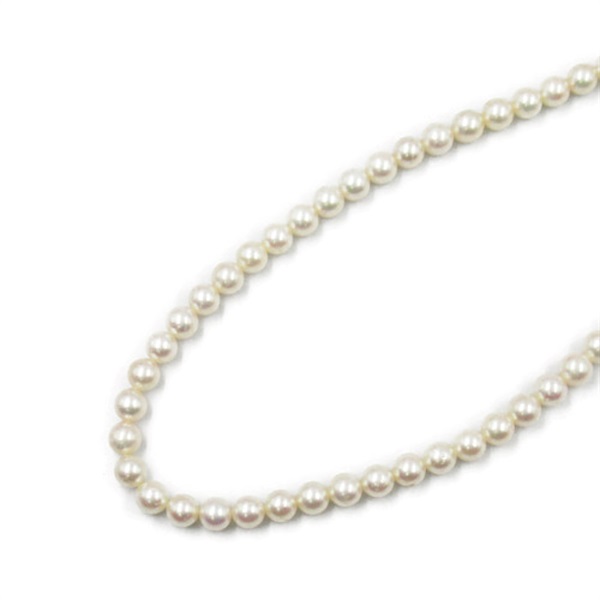 TASAKI Pearl Necklace Silver925 Pearl White Used women