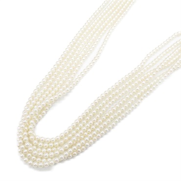 MIKIMOTO Baby pearl Necklace 14KWG  white gold White Used women