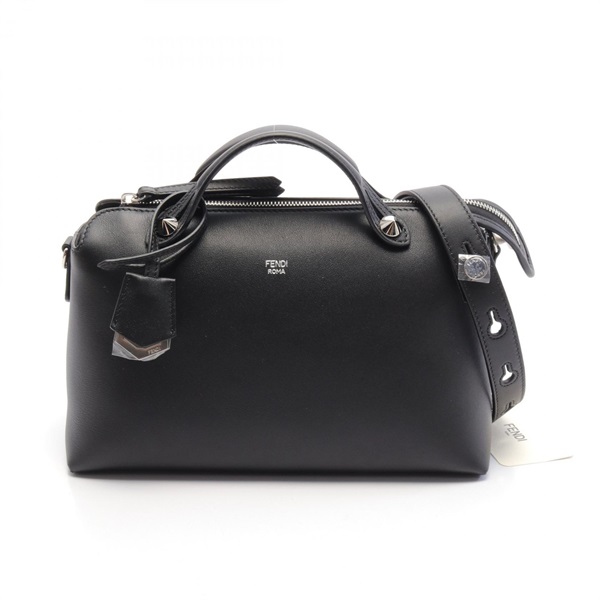 FENDI BY THE WAY MEDIUM Shoulder Hand bag 8BL1461D5F0GXN leather Black NEW Women