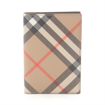 BURBERRY Vintage check Card Holder 8091916 canvas Beige Multicolor NEW unisex