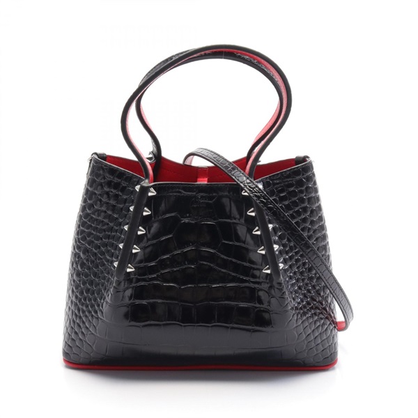 Christian Louboutin Cabarock mini Hand shoulder crossbody bag 1225221BK01 bk