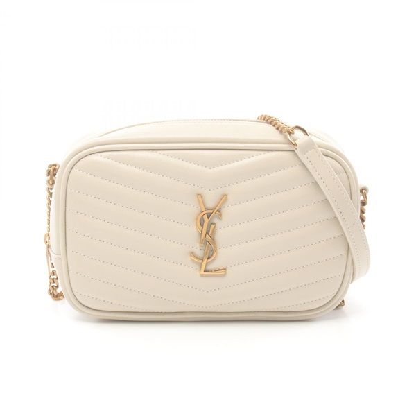 SAINT LAURENT LOU Mini Shoulder Bag 748849DV7079207 leather Beige NEW Women 1