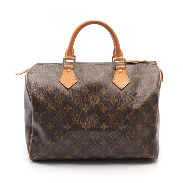 LOUIS VUITTON Speedy 30 Boston Hand Bag M41526 Monogram Canvas Used  LV Women