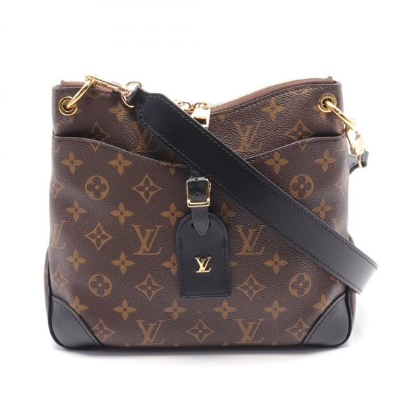 LOUIS VUITTON Odeon NM MM Shoulder Bag M45352 Monogram canvas leather Brown