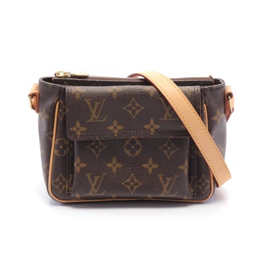 LOUIS VUITTON Viva Cite PM Shoulder crossbody Bag M51165 Monogram PVC Brown Used