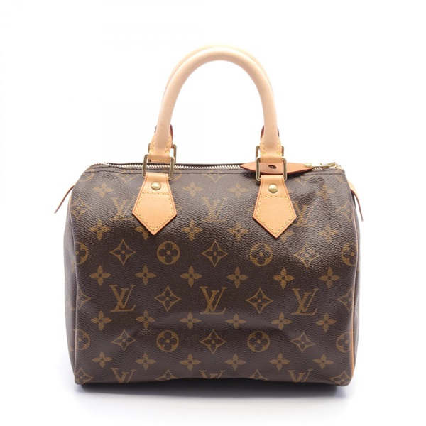 LOUIS VUITTON Speedy 25 Handbag M41109 Monogram PVC leather Brown Used Women LV