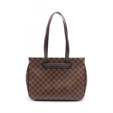 LOUIS VUITTON Parioli PM shoulder Tote Bag N51123 Damier brown PVC Used Women LV