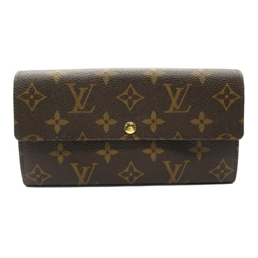 LOUIS VUITTON Portefeuille Sarah Zip Long Wallet M61734 Monogram used Unisex LV