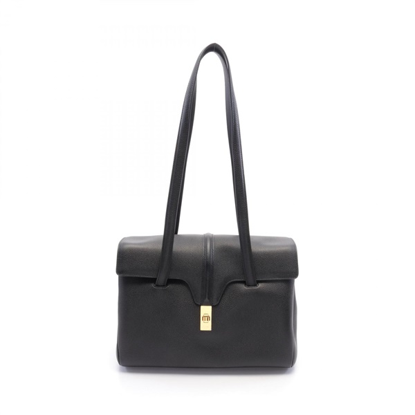 CELINE 16 Seize Medium Soft Tote Bag 195543CR838NO leather Black