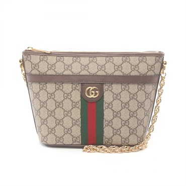 GUCCI Ophidia GG Supreme Shoulder Bag 78139796IWG8745 canvas leather Beige NEW