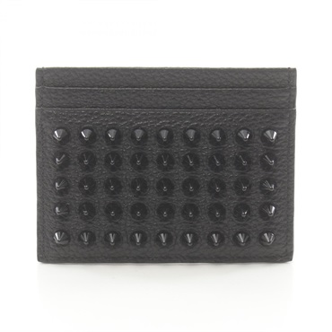 Christian Louboutin KIOS Card Holder 1175211CM53 leather Black NEW mens