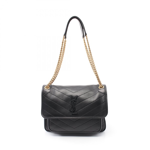 SAINT LAURENT chain Shoulder Bag 6331581EL071000 leather Black