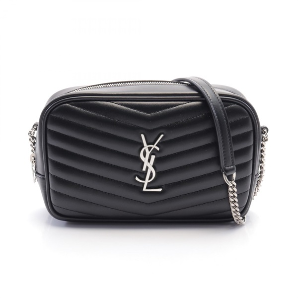 SAINT LAURENT PARIS LOU Mini crossbody Shoulder Bag 748849 leather Black