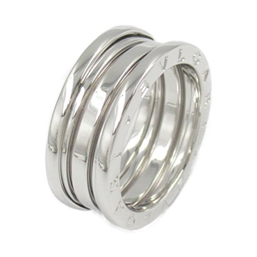 BVLGARI B-zero1 one  Ring K18 WG White Gold Silver Used #56