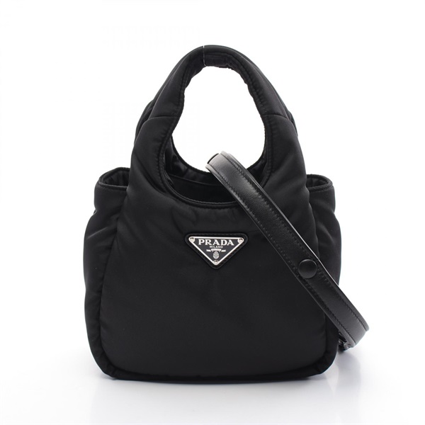 PRADA Soft Re-Nylon padded mini Shoulder bag 1BA359OVMRCCJF000 Nylon Black NEW