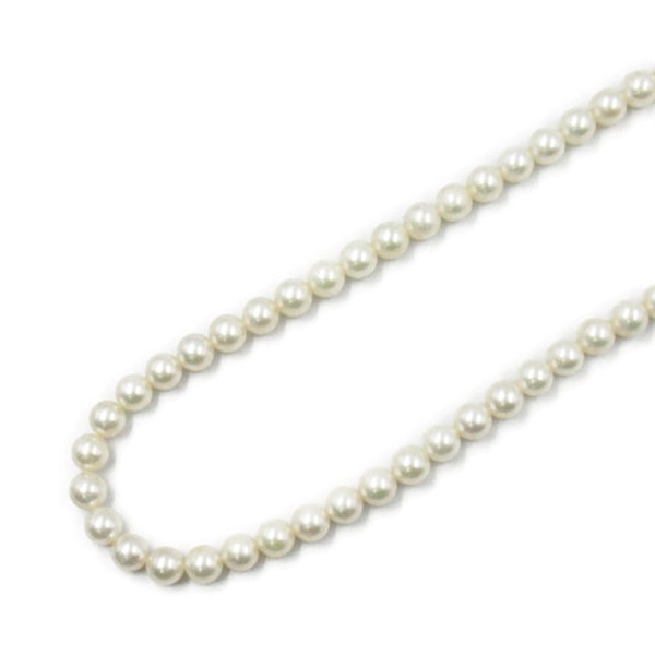 JEWELRY Pearl Necklace Silver925 Pearl White Used women