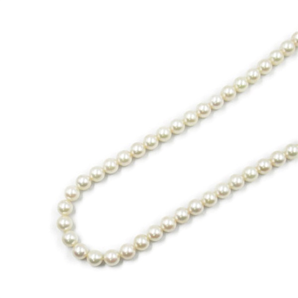 JEWELRY Pearl Necklace Silver925 Pearl White Used women