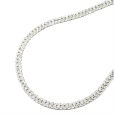 CARTIER C de Cartier Necklace Diamond 18KWG White Gold Used women