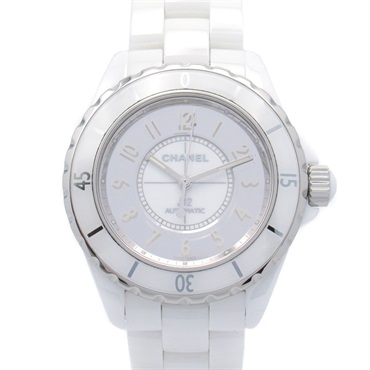 CHANEL J12 Mirror Wrist Watch H4862 Automatic winding ceramic Used mens